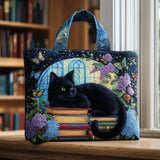 Borsa Artigianale – Gatto Nero sui Libri