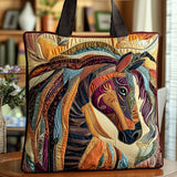 Borsa Artigianale – Cavallo in Mosaico Multicolore