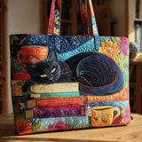 Borsa Artigianale – Gatto Nero tra Libri e Tazze