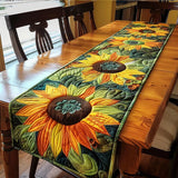 Runner da Tavola Trapuntato – Giardino di Girasoli