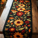 Runner da Tavola Trapuntato – Girasoli d’Autunno