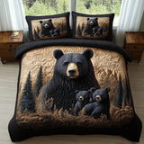 Set Copripiumino Trapuntato 3 Pezzi – Animali della Foresta