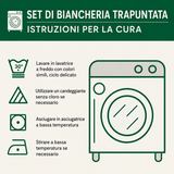 Set Copripiumino Trapuntato 3 Pezzi – Libellula Dorata