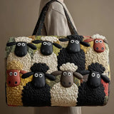 Borsa da Viaggio Trapuntata – Pecora Cool