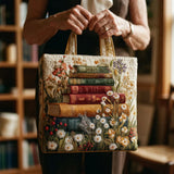 Borsa Artigianale Trapuntata – Motivo Floreale
