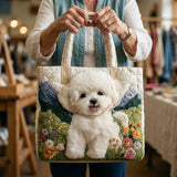 Borsa Artigianale Trapuntata – Cane Incantato