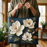 Borsa Artigianale Trapuntata – Magnolia Delicata